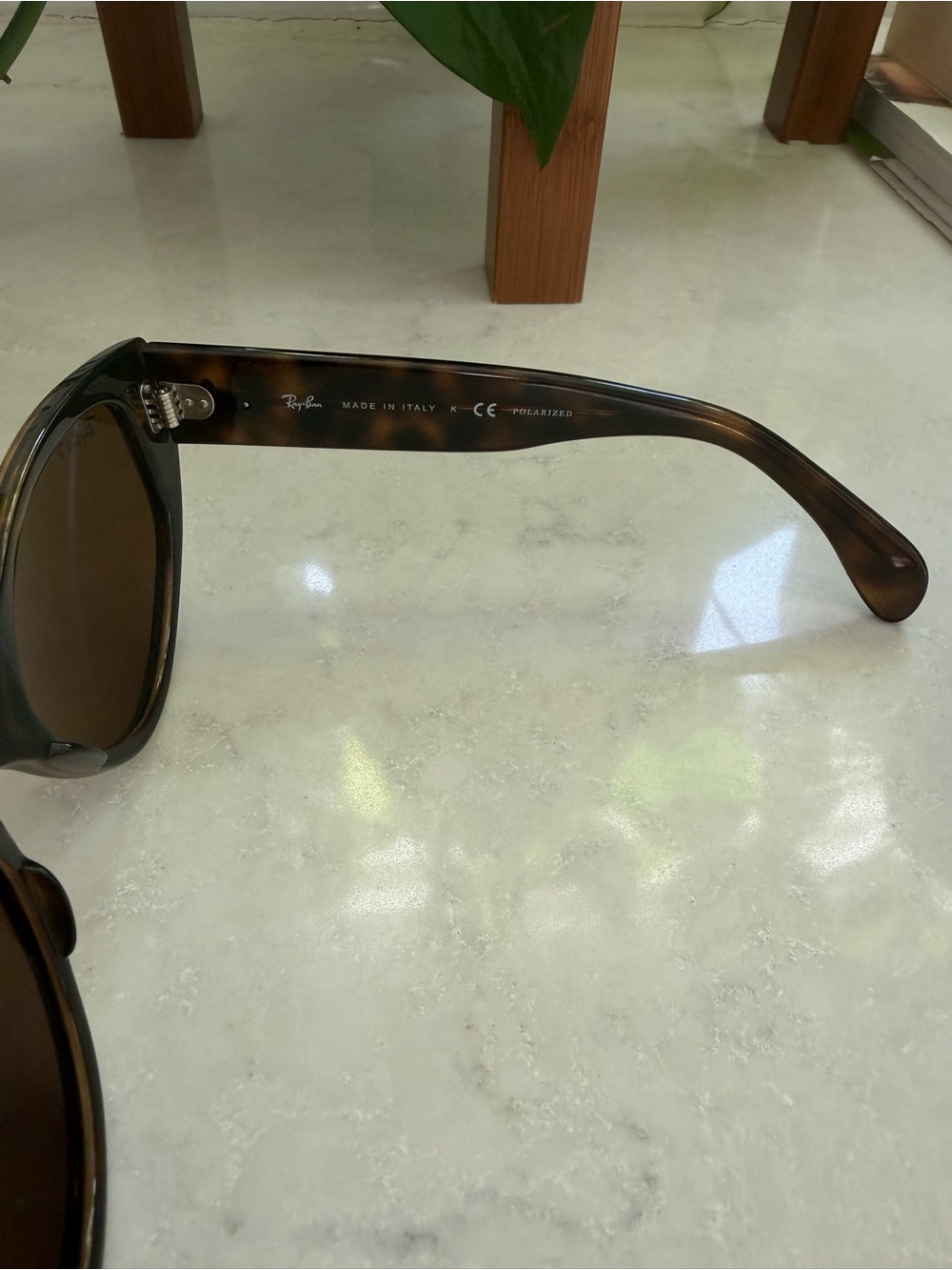 Ray-Ban Women's Tortoiseshell Cat-Eye Sunglasses with Brown Lenses - Picture 2 of 5